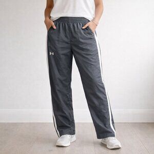 Under Armour Mens Graphite Essential Woven Pant Warm Up Athletic Loose Size S